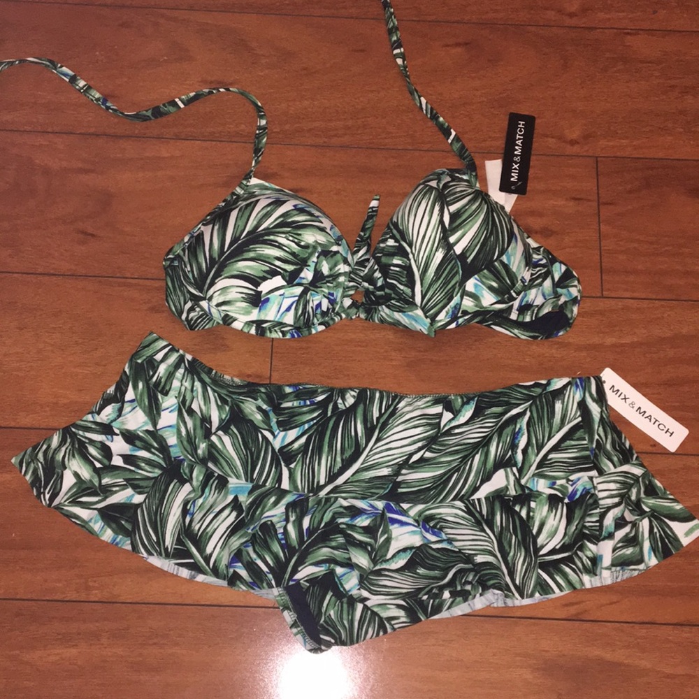 Greens Mitch and match swimsuit size large